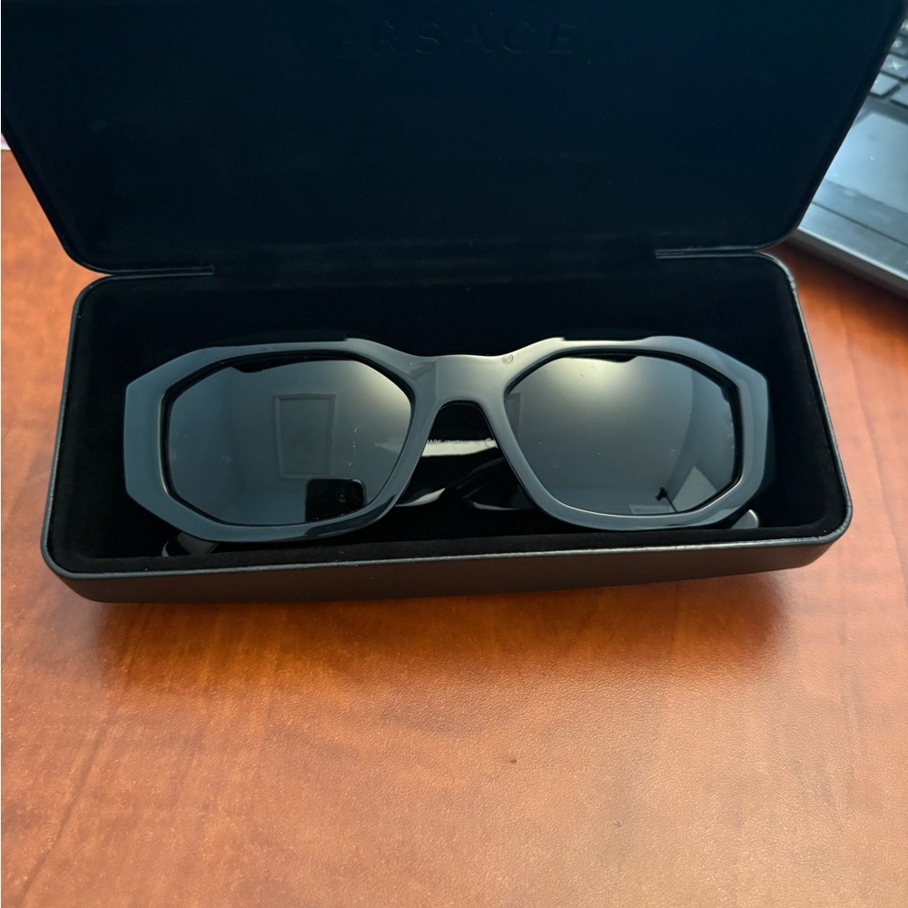 Versace Sleek Black Eyewear
